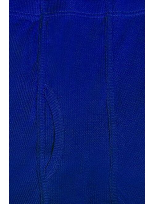 BASICO Men's 2pc Long John Thermal Underwear Set 100% Cotton