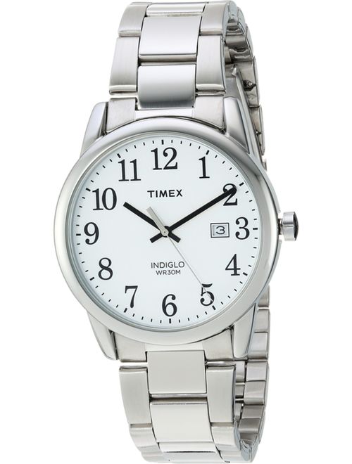 Timex Men's Easy Reader Stainless Steel Bracelet Watch