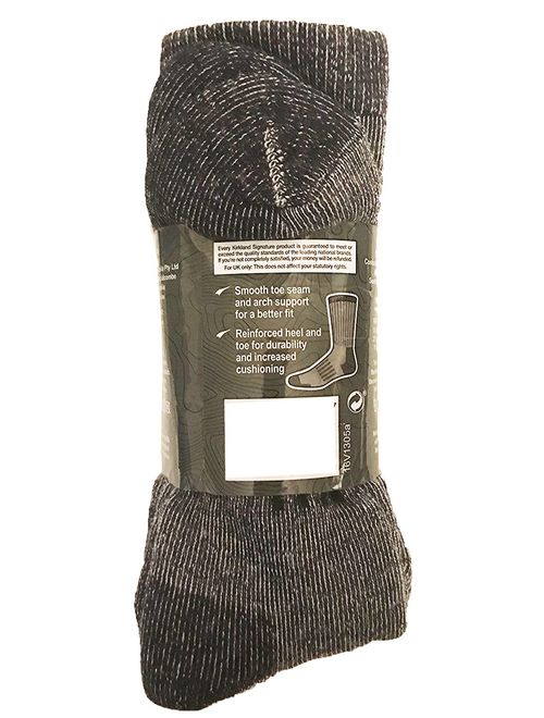 Kirkland Signature Mens Outdoor Trail Socks Merino Wool 4 Pairs