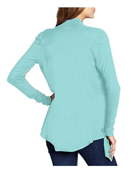 HyBrid & Company Super Comfy Womens Kimono Open Front Drape Cardigan Made in USA