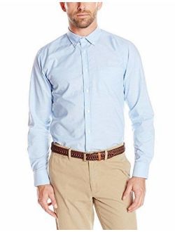 Uniform Young Men's Long Sleeve Button-down Oxford Shirt