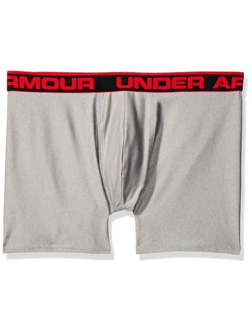 Under Armour Men's Polyester Solid Elastic Waist The Original 6'' Boxerjock