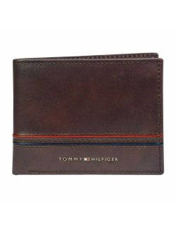 Men's Leather Wallet-Bifold with RFID Blocking Protection