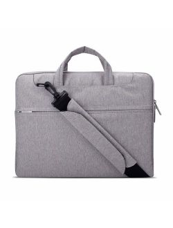 Lacdo 11-15.6 Inch Waterproof Fabric Laptop Sleeve Bag Carrying Case Laptop Shoulder Bag