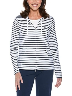 UPF 50  Women's Seaside Hoodie - Sun Protective
