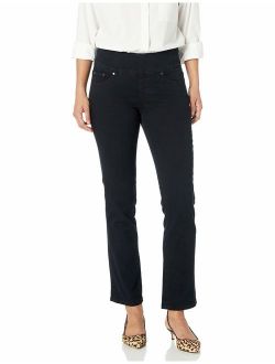 Women's Petite Peri Pull On Straight Leg Jean