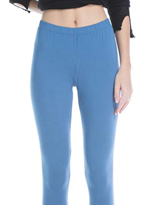 Fishers Finery Ecofabric Capri Legging; Casual Lounge Legging