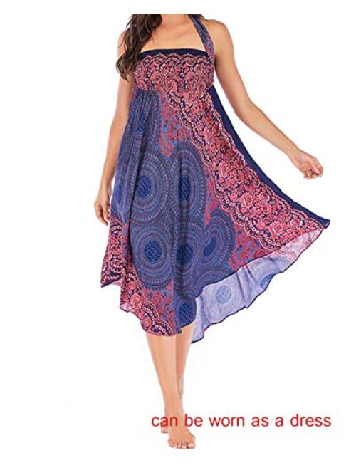 Banjamath Women's Long Bohemian Style Gypsy Boho Hippie Skirt