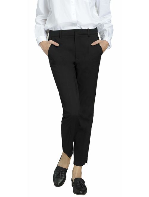Marycrafts Womens Office Work Dress Slacks Pants Trousers Tall 