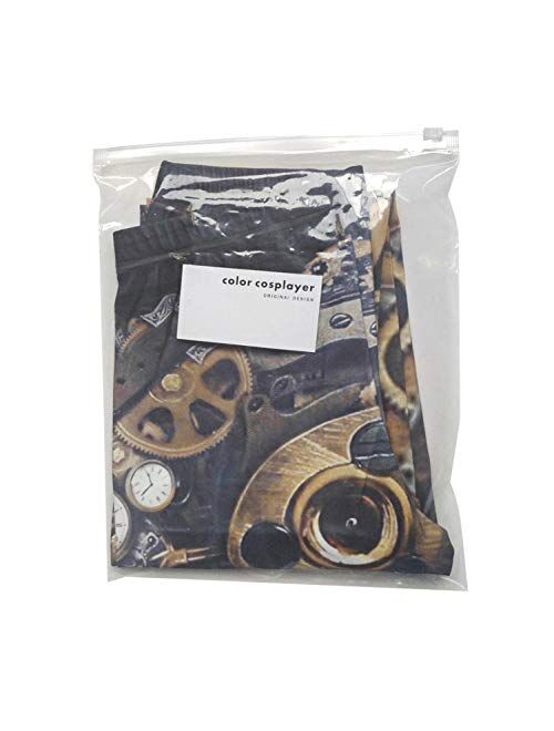 Women Steampunk Retro Leggings Comic Cosplay Punk Print Polyester Gothic Trousers Capris Pants S-4XL Plus Size