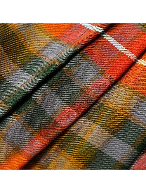 Tartanista Womens 16.5 Inch Scottish Tartan Mini Kilt Skirt