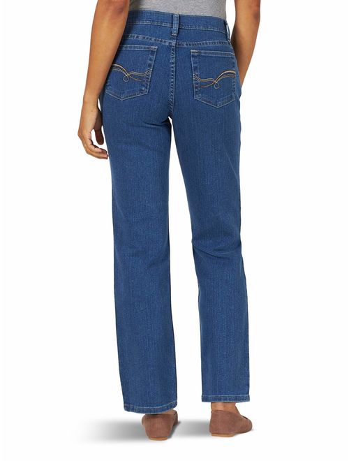 Lee Riders Riders by Lee Indigo Women's Classic-Fit Straight-Leg Jean