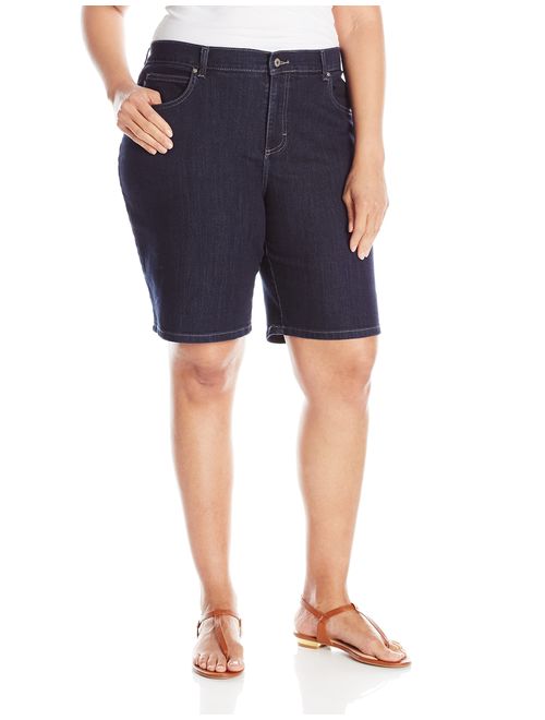 LEE Women's Plus Size Relaxed-fit Bermuda Short