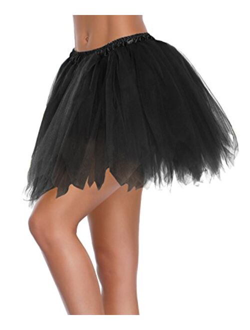 v28 Women's Teen's 1950s Vintage Tutu Tulle Petticoat Ballet Skirt