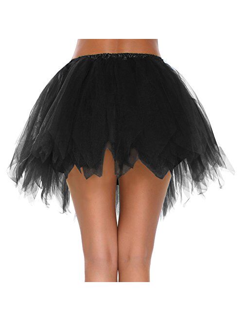 v28 Women's Teen's 1950s Vintage Tutu Tulle Petticoat Ballet Skirt