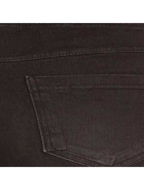 Flare Jeans for Women Ladies Elastic Pull-On Skinny Flared Bootcut Denim Jeggings