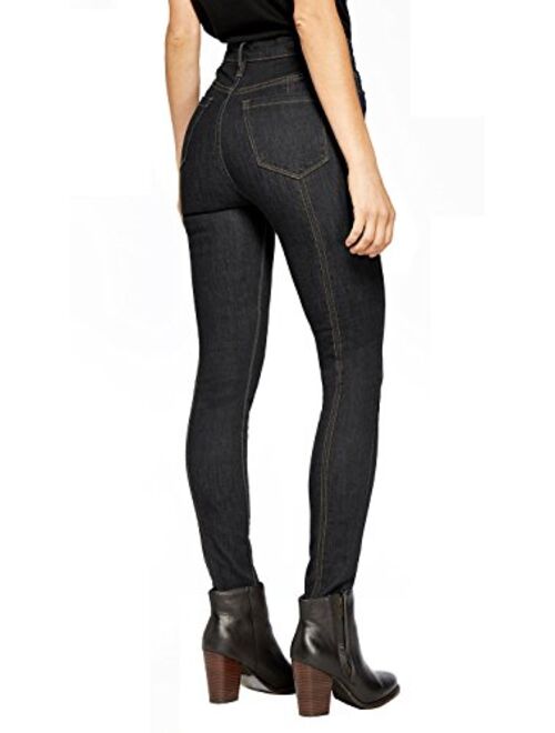 HyBrid & Company Womens Super Stretch Comfort High Waist High Rise Skinny Jeans