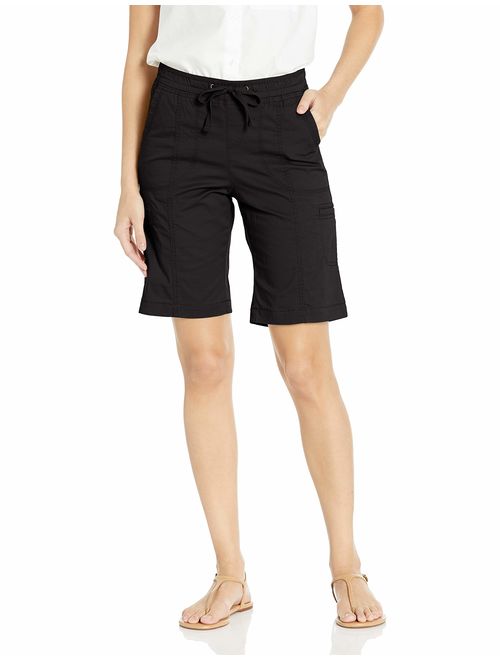 LEE Women's Flex-to-go Relaxed Fit Pull-on Cargo Bermuda Short