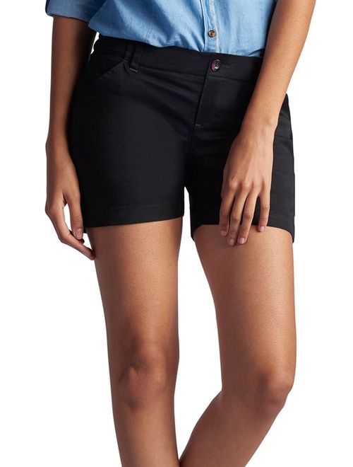 LEE Women's Midrise Fit Essential Chino Short