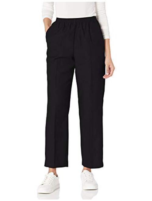 Alfred Dunner Women's Petite Poly Proportioned Medium Pant