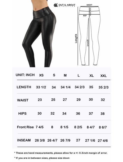Zena Faux Leather Leggings | High Waisted Pants| Black Leggings for Women|Tummy Control+Stretchy