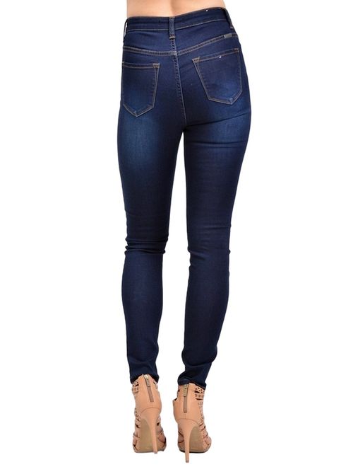 Kan Can Women's Super High Rise Jeggings