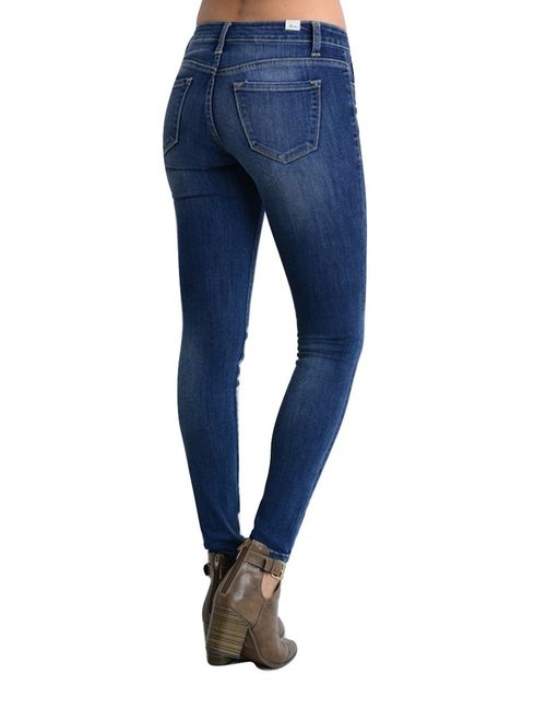 Kan Can Women's Super High Rise Jeggings