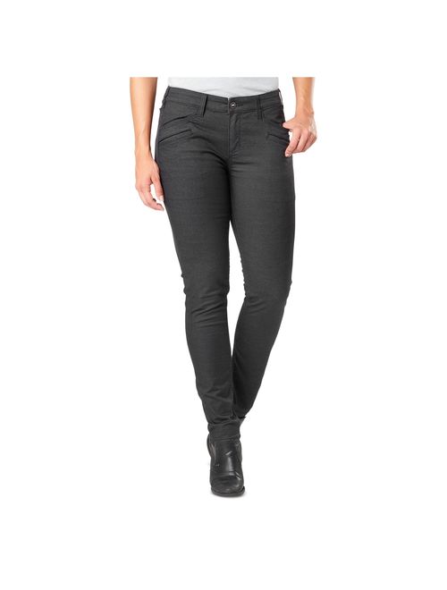 5.11 Tactical Women's Cavalry Twill Defender-Flex Slim Pants, Device Ready Pockets, Style 64415
