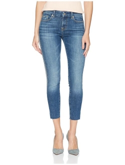 7 For All Mankind Women's Gwenevere Ankle Skinny Mid Rise Jean