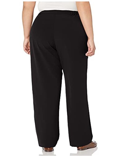 Ruby Rd. Women's Size Plus Flat Front Easy Stretch Pant