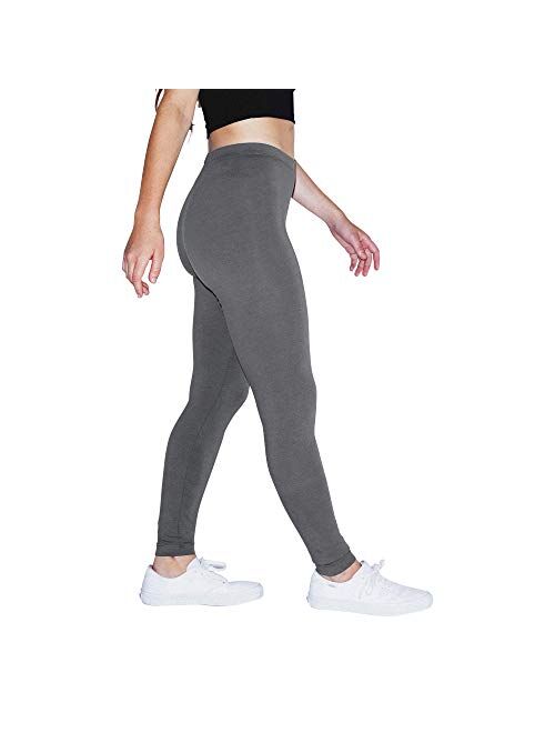 American Apparel Women's Cotton-Spandex Jersey Legging