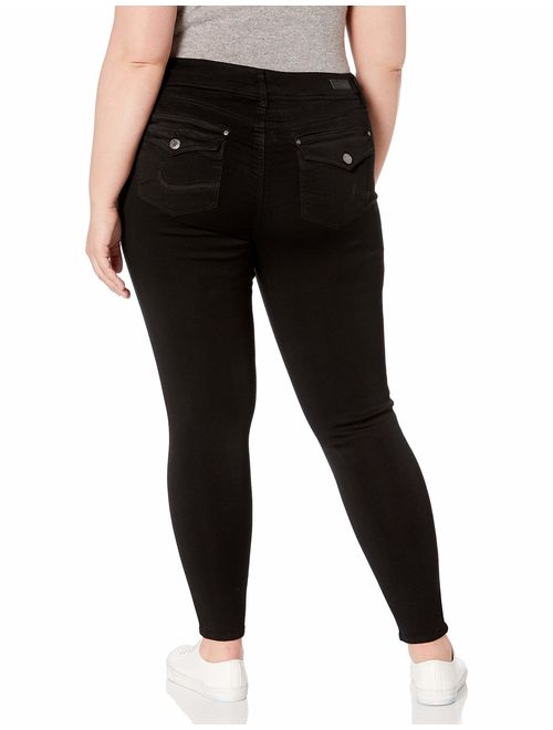 Angels Forever Young Women's Curvy Skinny Jeans