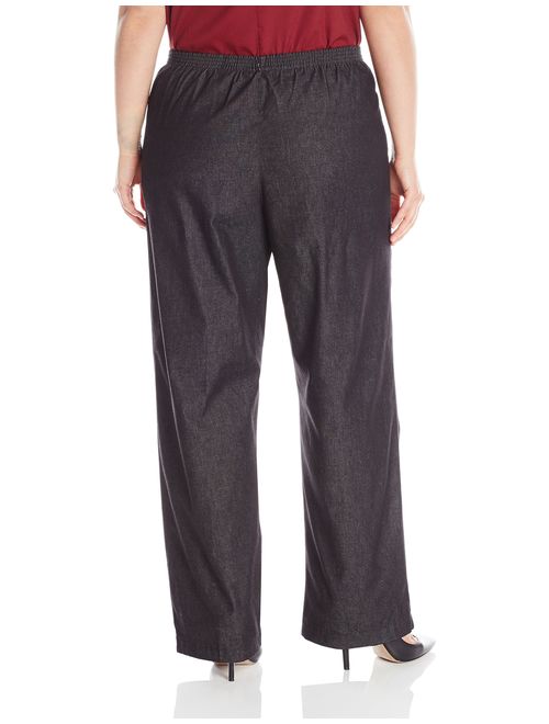 Alfred Dunner Women's Classic Missy Proportioned Medium Pant