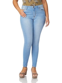 WallFlower Women's Irresistible Denim Jegging High-Rise Insta Soft Juniors Jeans (Standard and Plus)