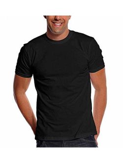 Men's Premium Lightweight Ringspun Cotton Short Sleeve T-Shirt