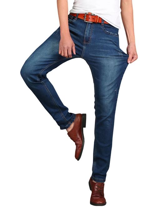 HENGAO Men's Casual Stretch Jeans