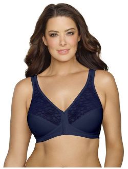 Exquisite Form Fully Women's Front Close Posture Bra With Lace #5100565