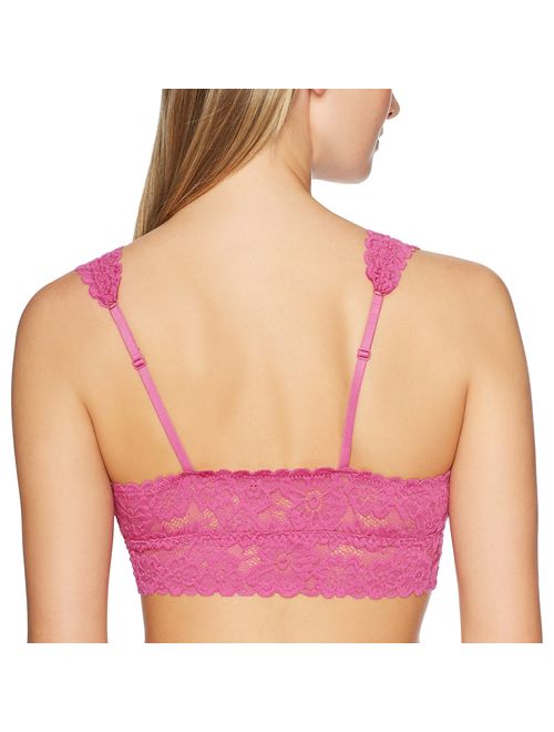 Amazon Brand - Mae Women's Lace V-Neck Bralette (for A-C cups)