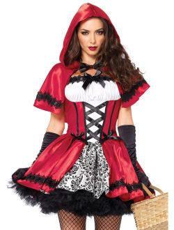 Women's Gothic Red Riding Hood Costume