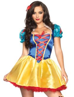 Women's 2 Piece Fairytale Snow White Costume