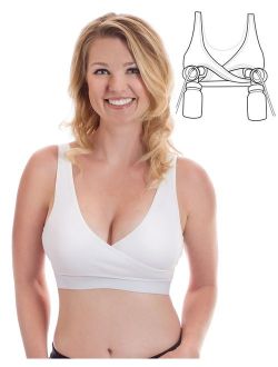 It's Back! Classic Pump&Nurse Nursing Bra with Built-in Hands-Free Pumping Bra and Adjustable Back Clasp