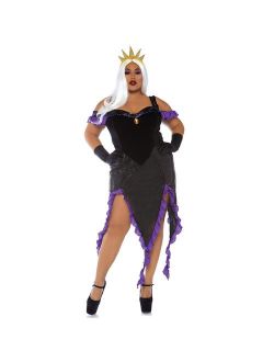 Womens Mermaid Sea Witch Halloween Costume