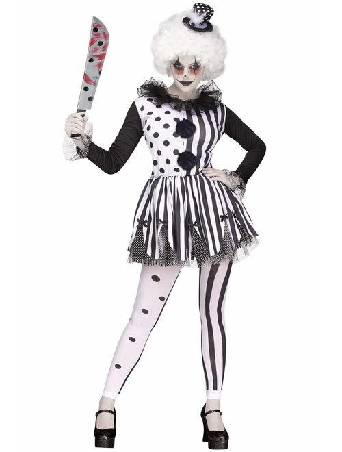 Fun World Killer Clown Lady Adult Costume-