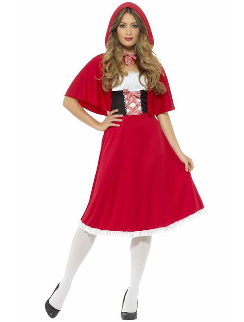 Smiffys Women's Red Riding Hood Costume