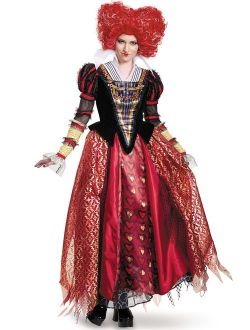 Women's Alice Red Queen Prestige Costume
