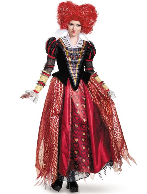 Disney Women's Alice Red Queen Prestige Costume