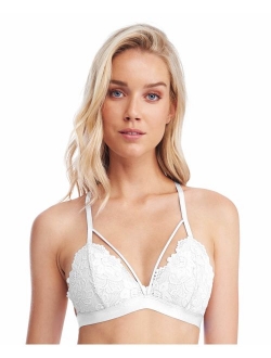 Jenny Jen Kylie Sexy lace Strappy Bralette for Women, Size S-XL for A to D Cups