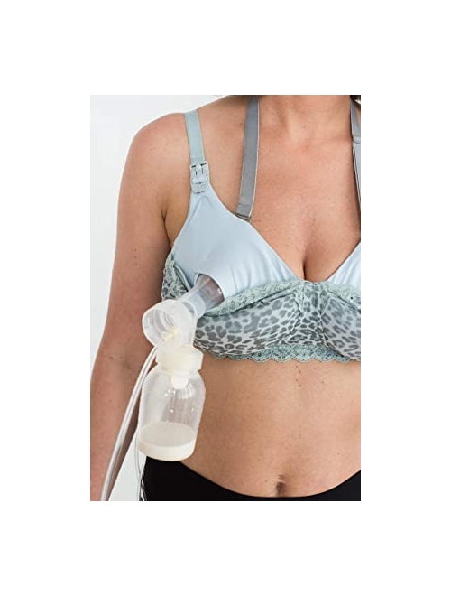 Simple Wishes Supermom Nursing and Hands Free Pumping Bra, Patented