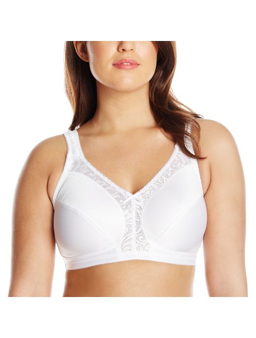 Just My Size Women's Comfort Strap Minimizer Soft Cup Plus Size Bra (1973)