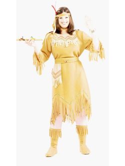 Forum Novelties Women's Native American Indian Maid Plus Size Costume